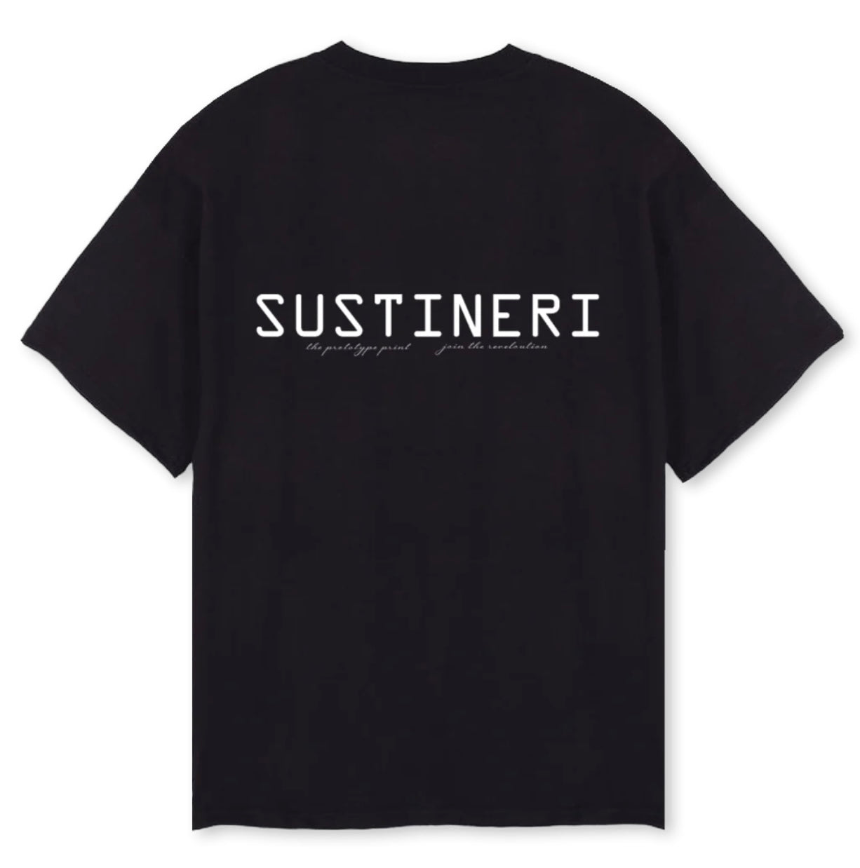 Oversized T-shirt Midnight Black