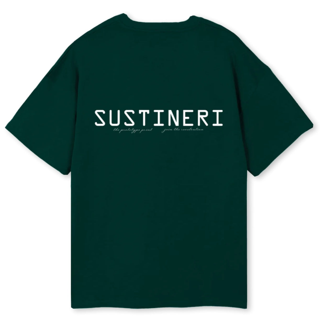 Oversized T-shirt Augusta Green