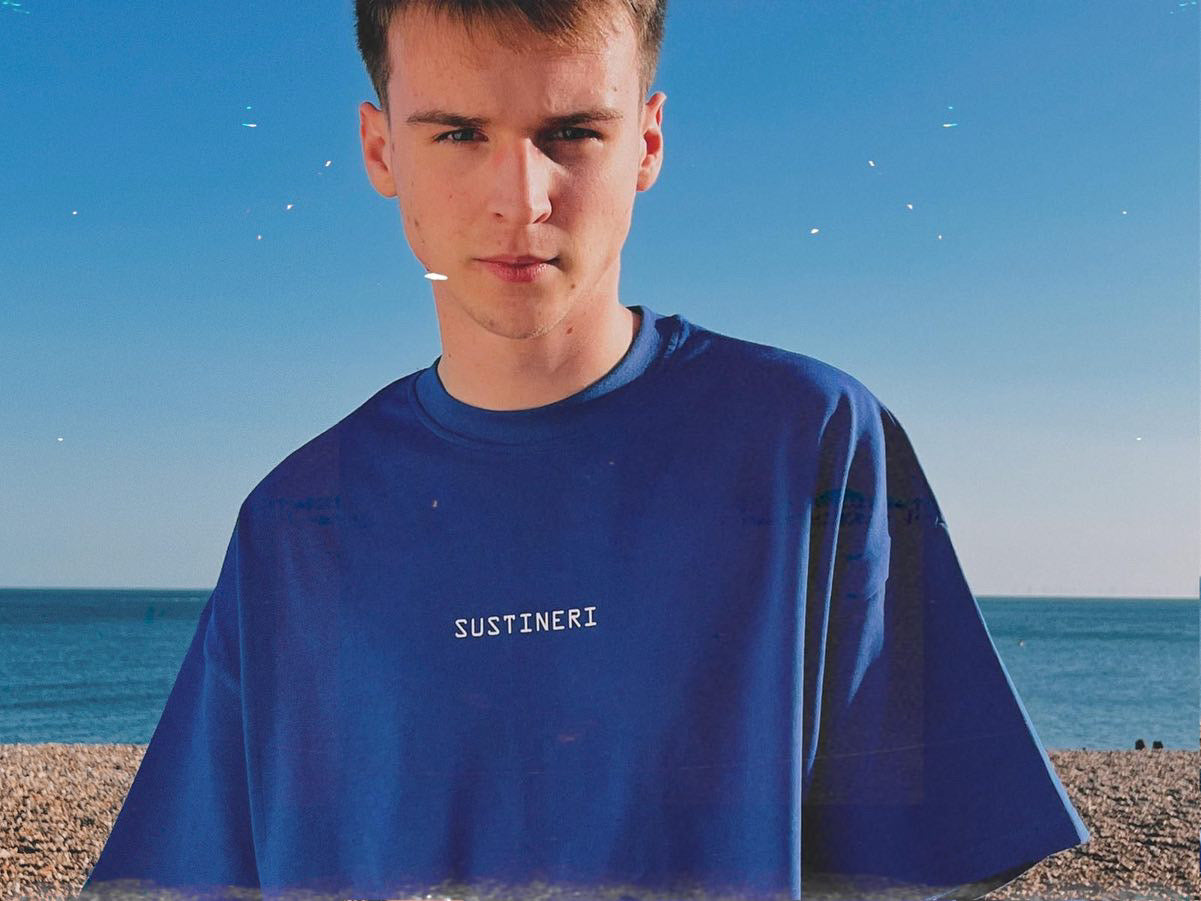 Oversized T-shirt Albion Blue
