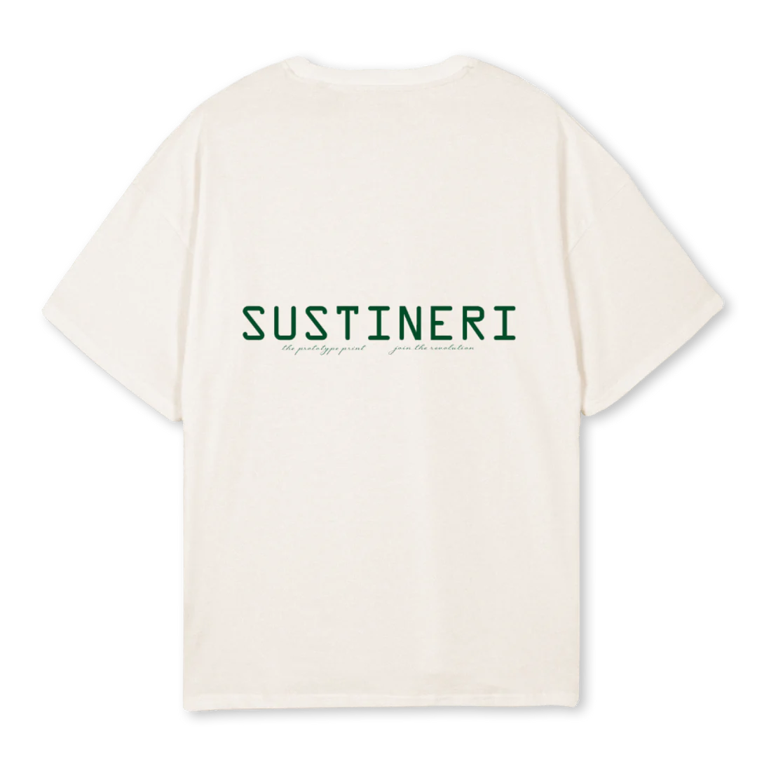 Oversized T-shirt Vintage White