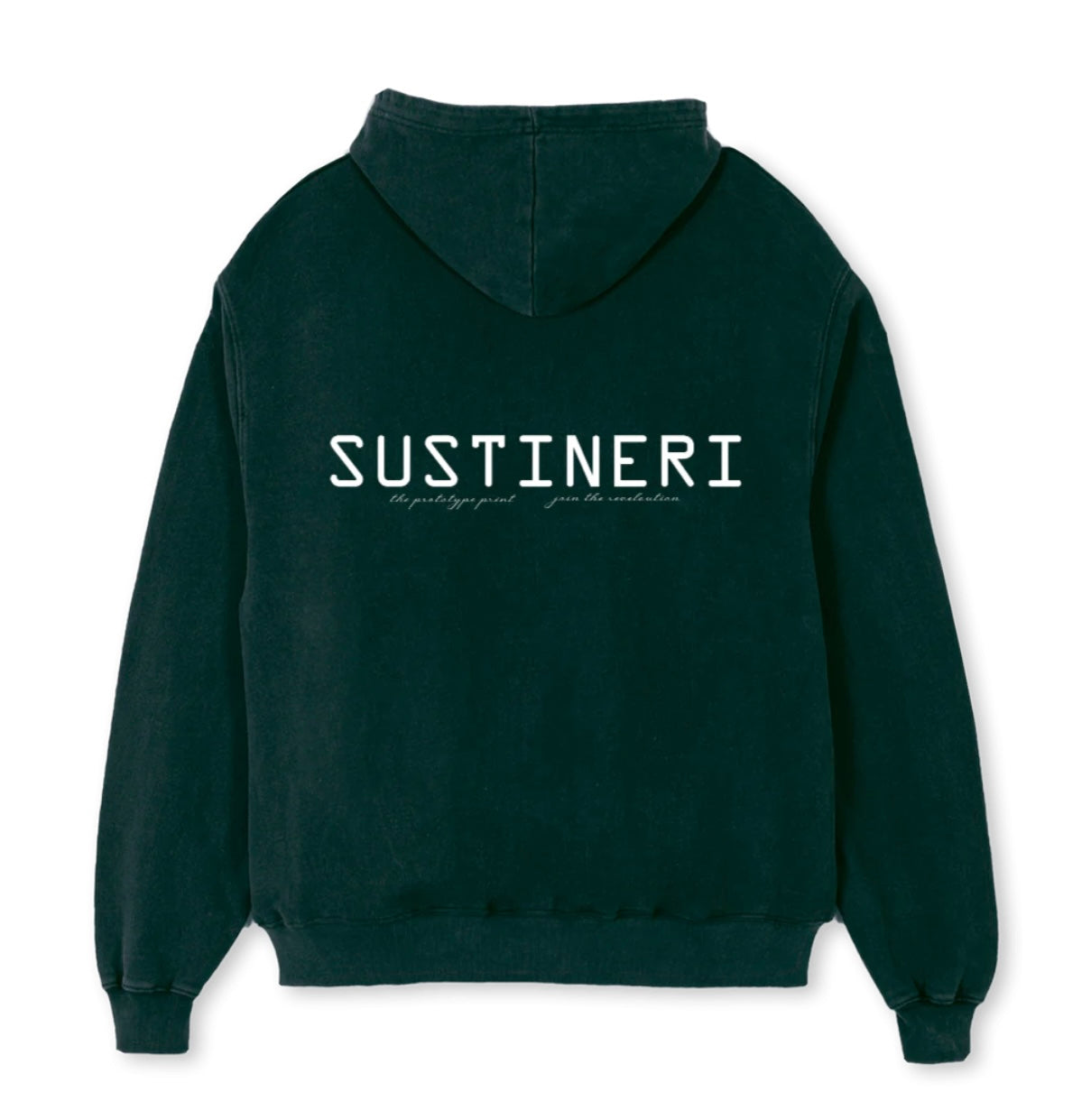 Oversized Hoodie Augusta green
