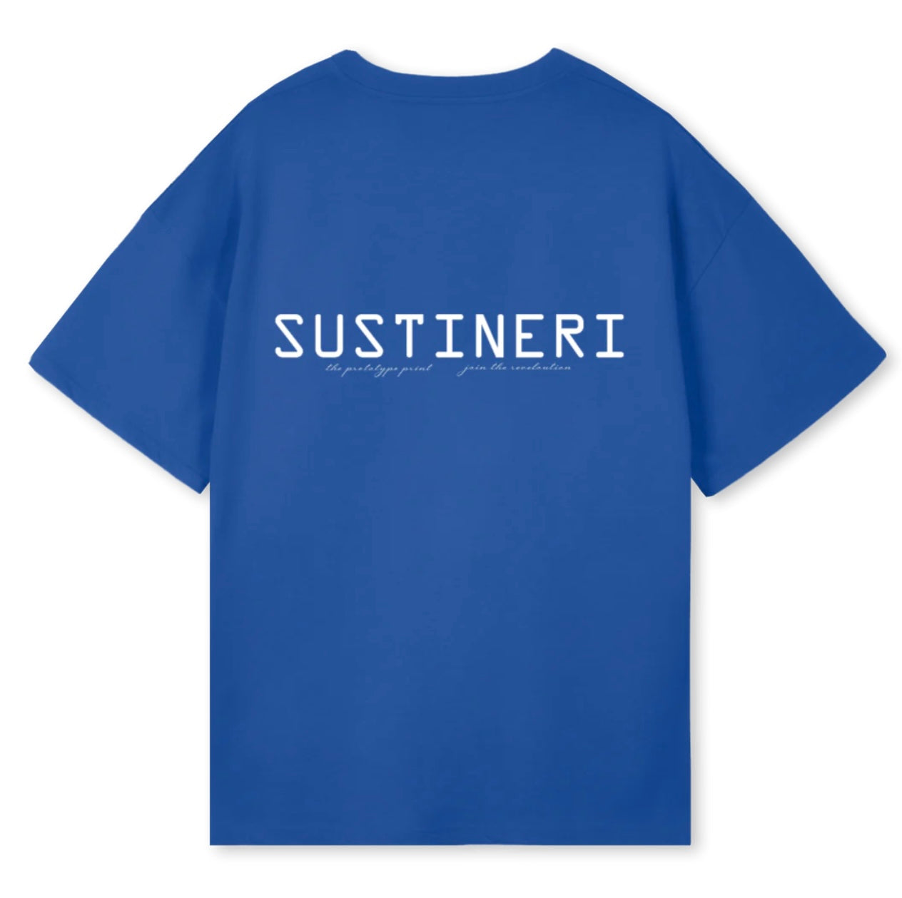 Oversized T-shirt Albion Blue
