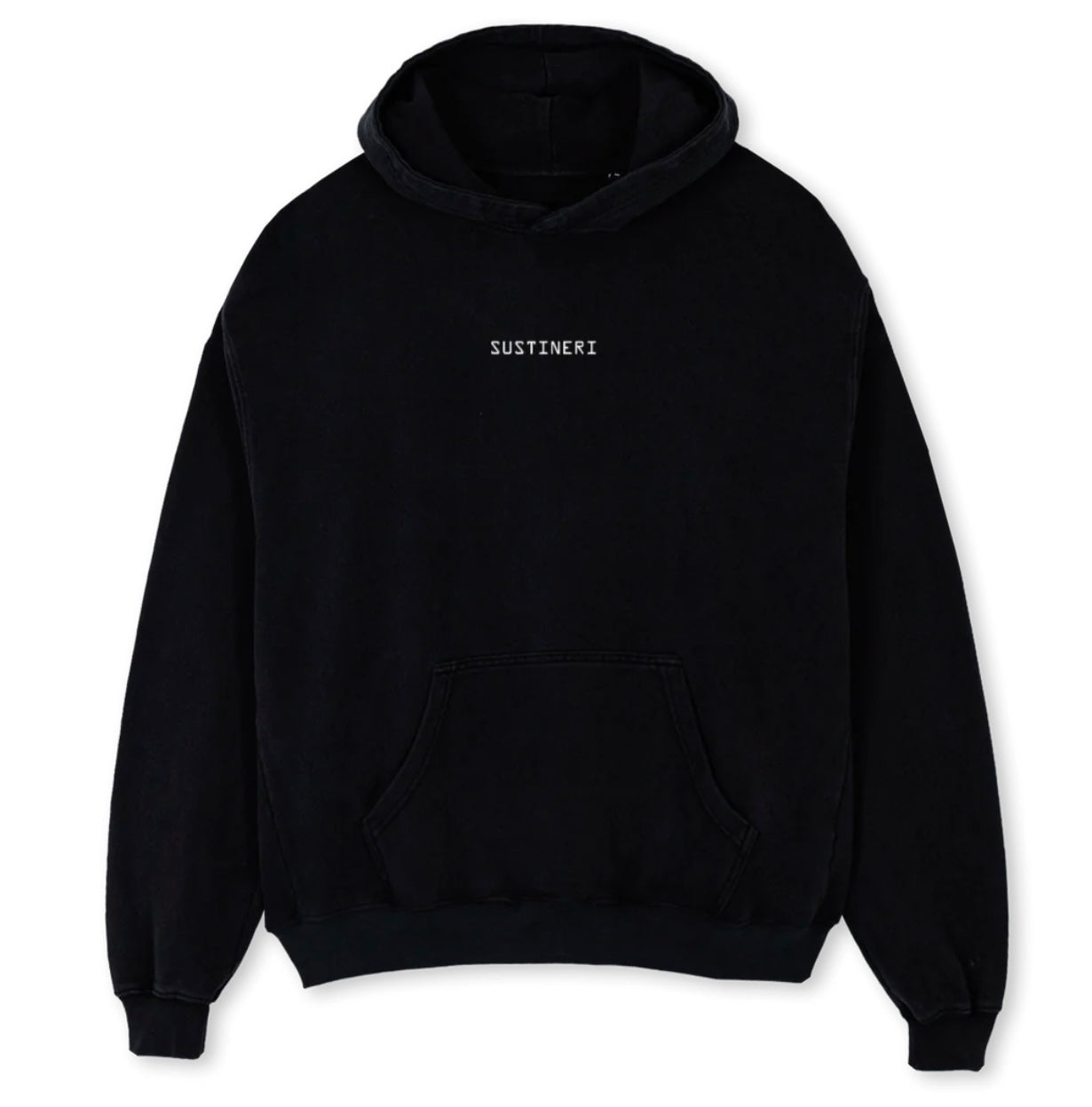 Oversized Hoodie Midnight Black